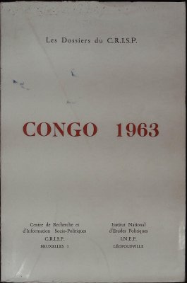 Congo 1963 (Les Dossiers du C.R.I.S.P.)