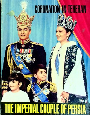 Coronation in Teheran; Picture Book Presenting the Imperial Couple of Persia cover