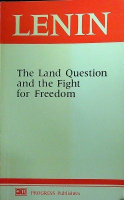 The land question and the fight for freedom cover