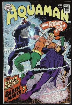 Aquaman, No. 85, Sept. - Oct., 1967 cover