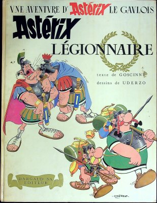 Astérix Légionnaire cover