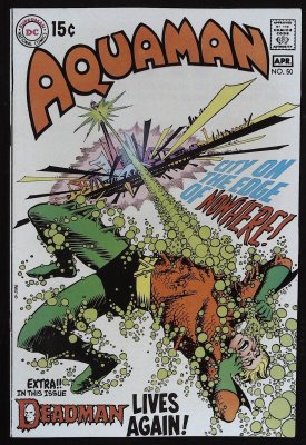 Aquaman, No. 50, Mar-Apr, 1970 cover