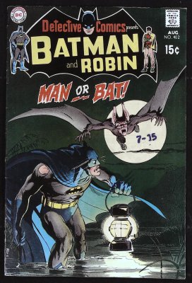 Detective Comics Presents Batman and Robin: Man or Bat; No. 402 cover