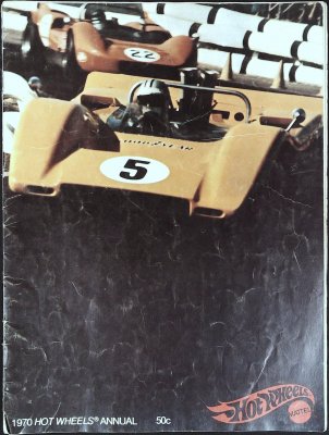 1970 Hot Wheels Annual cover