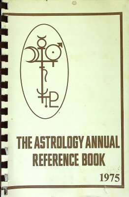 The Astrological Annual Reference Book 1975 cover