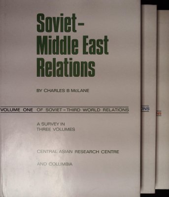 Soviet-Third World Relations: A Survey in Three Volumes cover