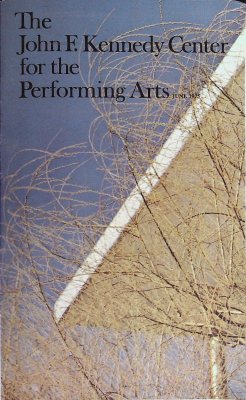 The John F. Kennedy Center for the Performing Arts Stagebill June 1975 cover