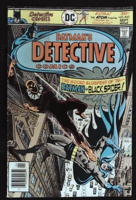 Detective Comics, Vol 40 #463, Batman cover