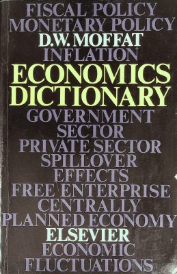 Economics Dictionary cover