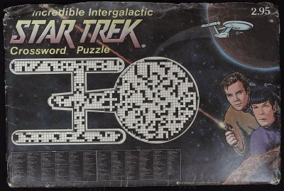 Incredible Intergalactic Star Trek Crossword Puzzle