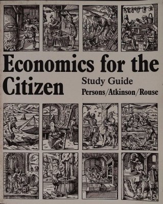 Economics for the Citizen: Study Guide cover