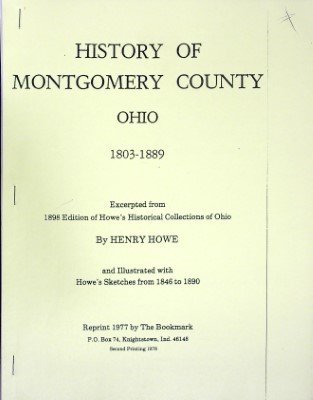 History of Montgomery County, Ohio 1803-1889 cover