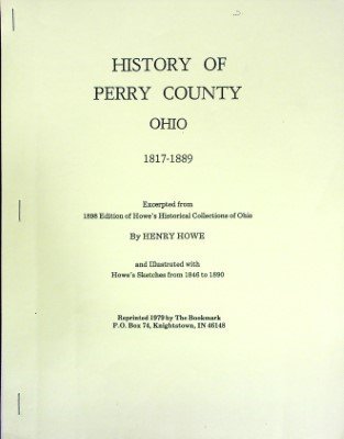 History of Perry County, Ohio 1817-1889 cover