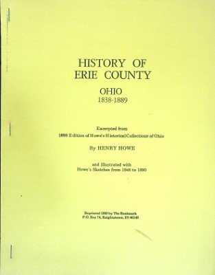History of Erie County, Ohio 1838-1889 cover
