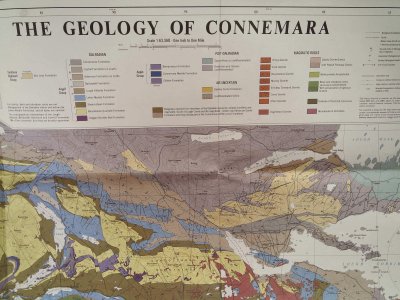 The Geology of Connemara Map cover