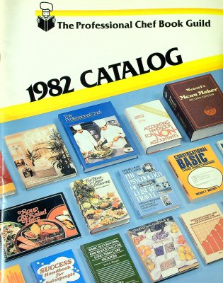The Professional Chef Book Guild 1982 Catalog cover