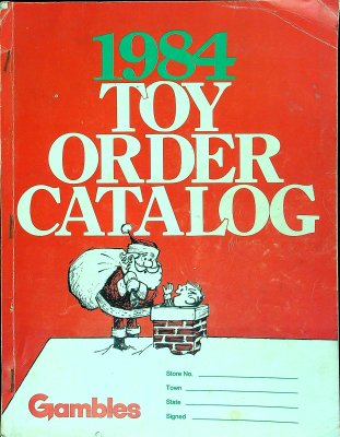 1984 Toy Order Catalog cover