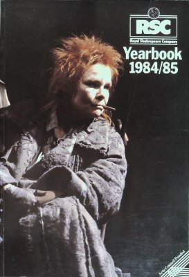 Royal Shakespeare Company Yearbook 1984/85 cover