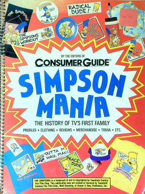 Simpson Mania cover