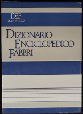 Dizionario Enciclopedico Fabbri cover