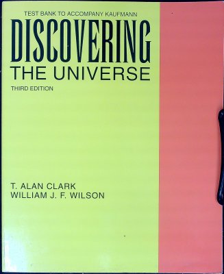 Test Bank to Accompany Kaufmann Discovering the Universe Third Edition cover