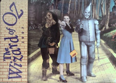 The Wizard of Oz 1997 Calendar cover