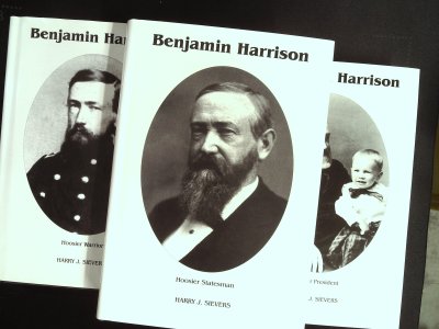 Benjamin Harrison  3 Volume set cover