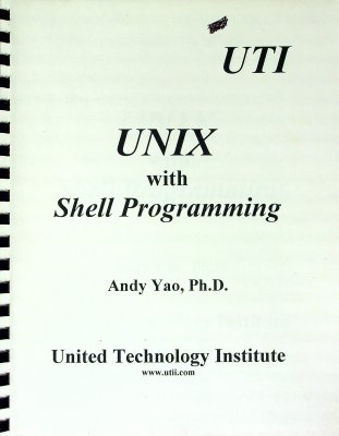 UTI UNIX with Shell Programming cover