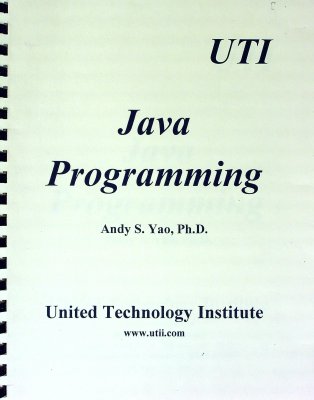 UTI Java Programming cover