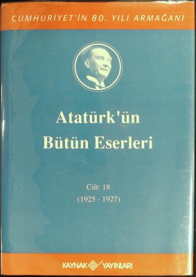 Ataturk'un Butun Eserleri-Cilt :18 cover