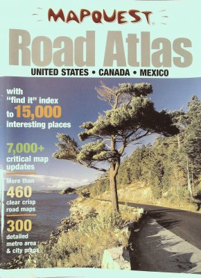 Mapquest Road Atlas United States, Canada, Mexico cover