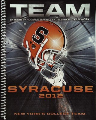 Team Syracuse 2012 cover