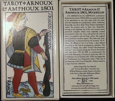 Tarot Arnoux & Amphoux 1801 cover