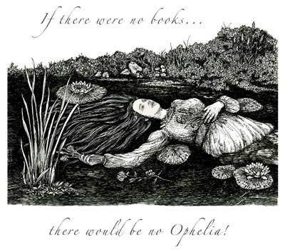 Ophelia Letterpress Broadside