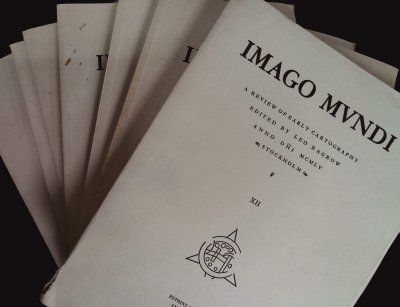 Lot of 7 Imago Mundi Magazines ranging 1963-1970 cover