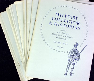 Lot of 15 Military Collector & Historian Magazines ranging 1962-1975