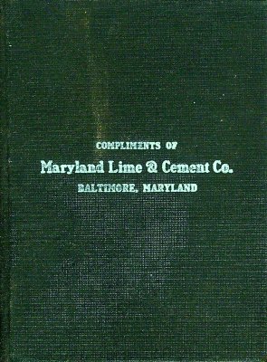 Maryland Lime and Cement Co. cover