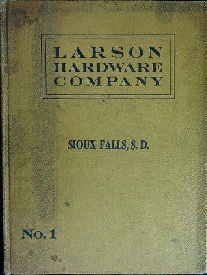 Lawson Hardware Company, No. 1 cover