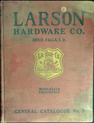 Lawson Hardware Company, General Catalogue No. 1 cover