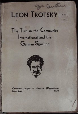Four Trotsky booklets: The Turn in the Communist International and the German Situation; Germany, The Key to the International Situation; Germany: What Next; The Only Road for Germany cover