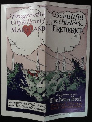 Progressive City in the Heart of Maryland - Beautiful and Historic Frederick (Vintage Visitor's Guide Brochure) cover