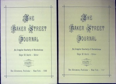 The Baker Street Journal: An Irregular Quarterly of Sherlockiana, Volumes 1-2 (1946-1947) cover