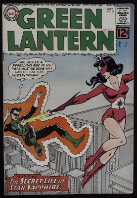 Green Lantern, # 16, October 1962 cover