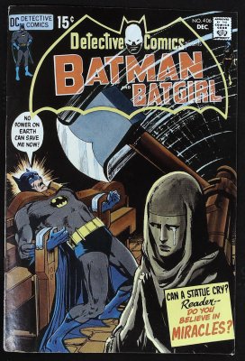 Detective Comics "Batman and Batgirl" (Comic Issue #406) December 1970 cover