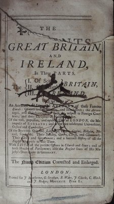 The Present State of Great Britain and Ireland, In Three Parts. cover