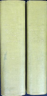 Dictionnaire Général de la Langue Française du commencement du XVIIe siècle jusqu'à nos jours cover
