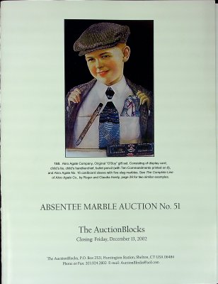Lot of 6 Marble Auction Catalogs cover