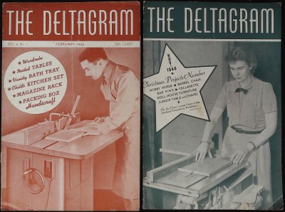 The Deltagram, Vol. 9-17, six assorted issues cover