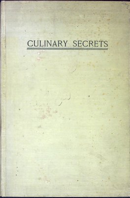 Culinary Secrets cover