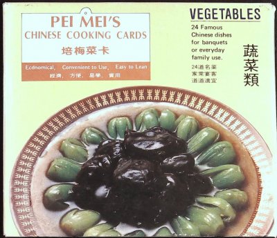 Pei Mei's Chinese Cooking Cards -  Vegetables cover